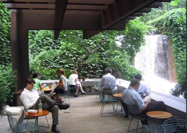 纽约佩雷公园全世界第一个崂山景观设计口袋公园